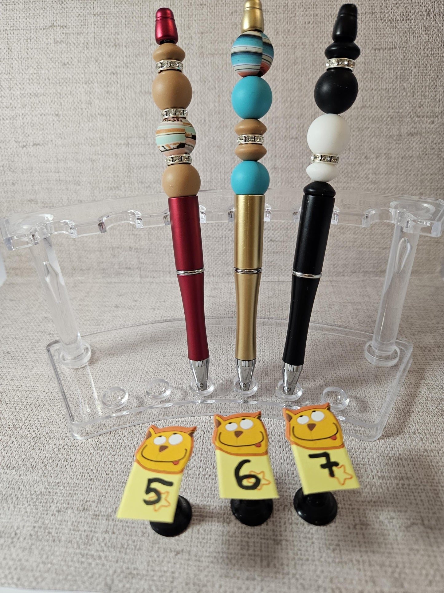 Desert Rose Beaded Pens
