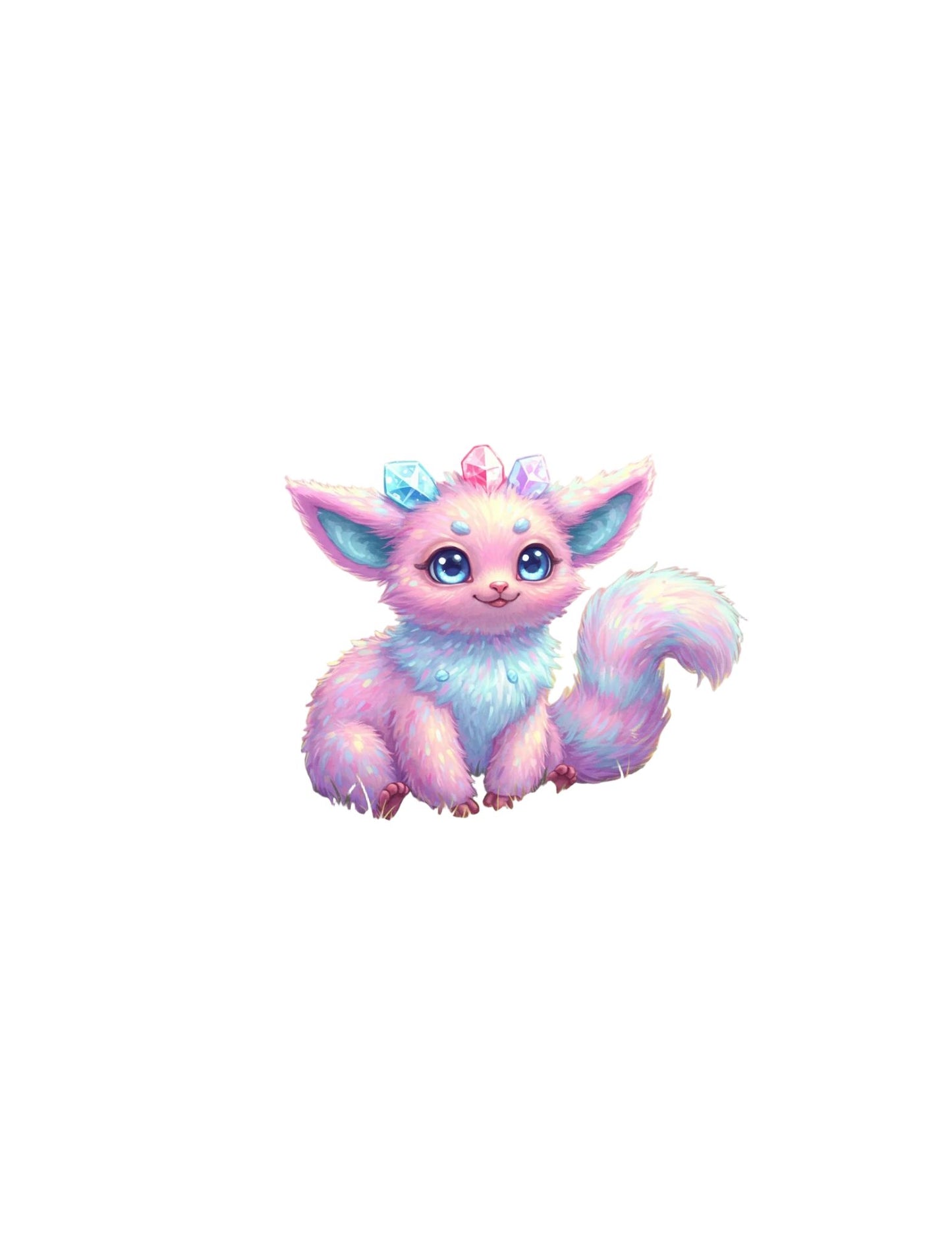 Becca – Cute Whimsical Creature Vinyl Sticker