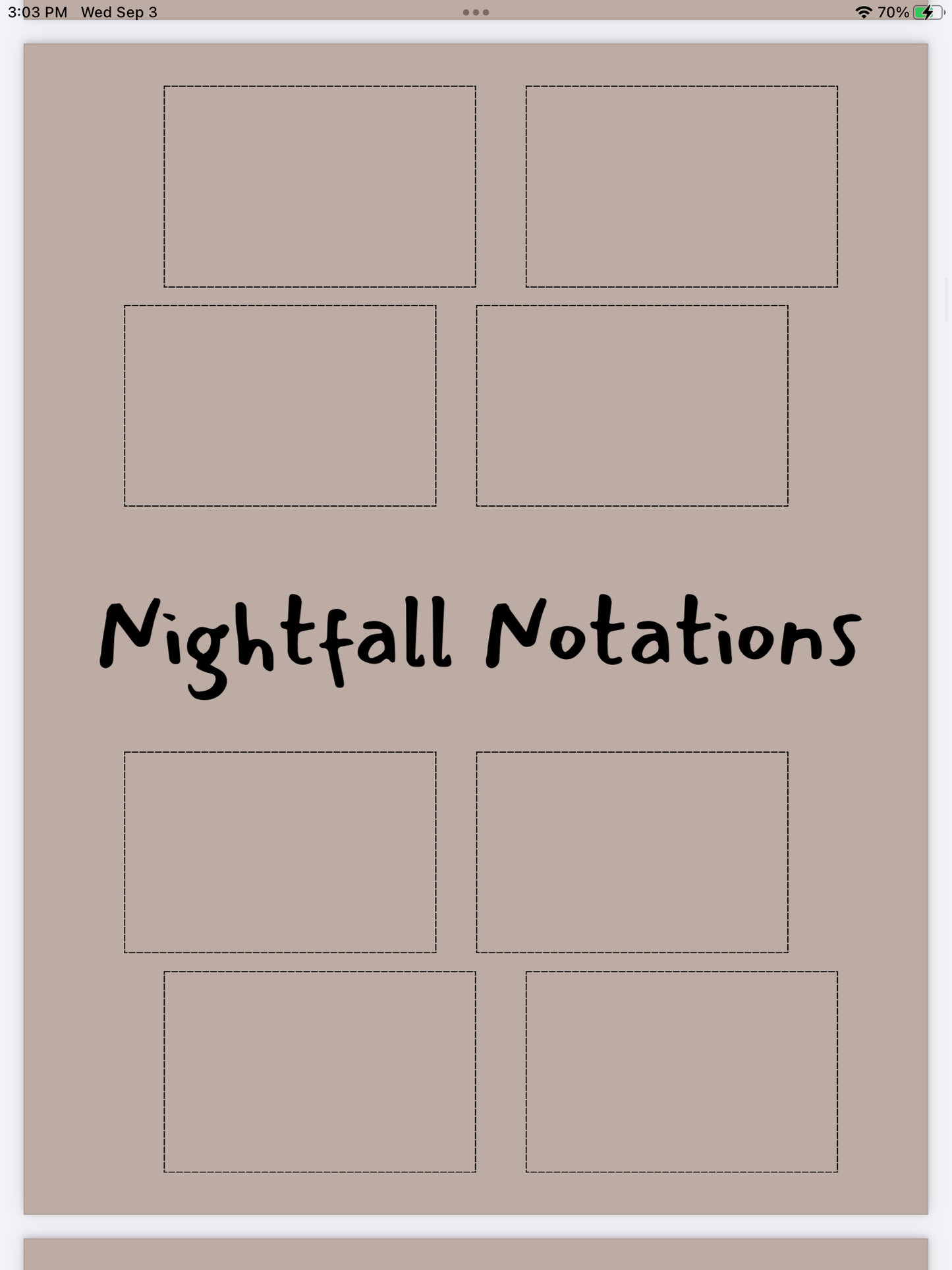 Shadow & Spell Notes – Enchanted Digital Writing Pad