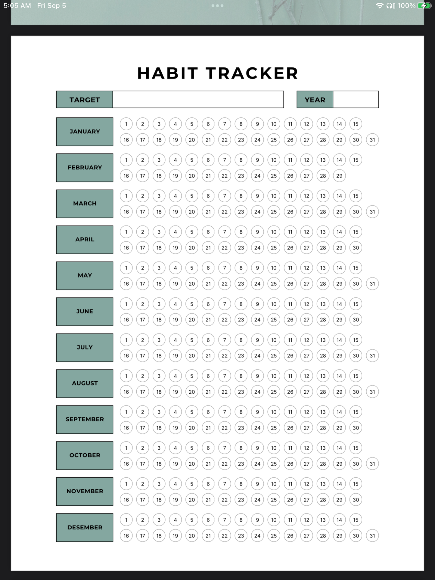 Be Wild But Stay Soft Digital Planner