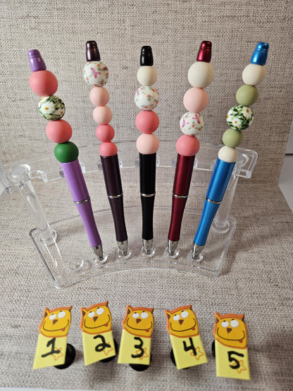 Spring Blossom Beaded Pens