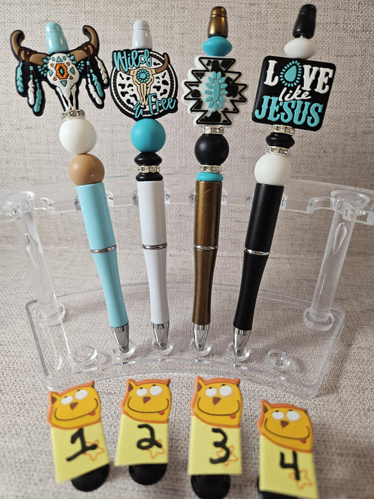 Desert Rose Beaded Pens