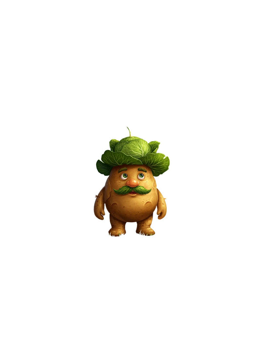 Digital Sticker – Romaine Spud – PNG