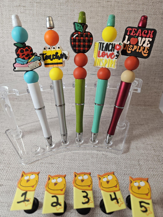 Teacher's Treasure Beaded Pens