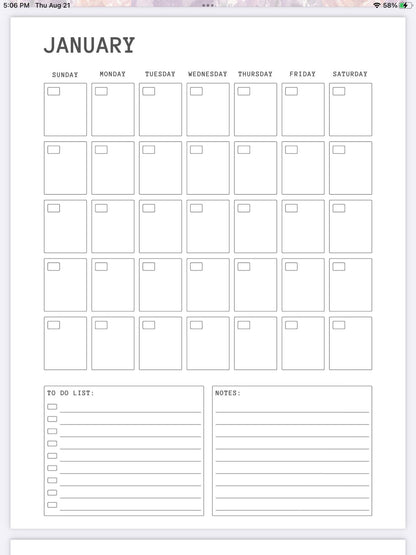 Organize Your Life Weekly Planner