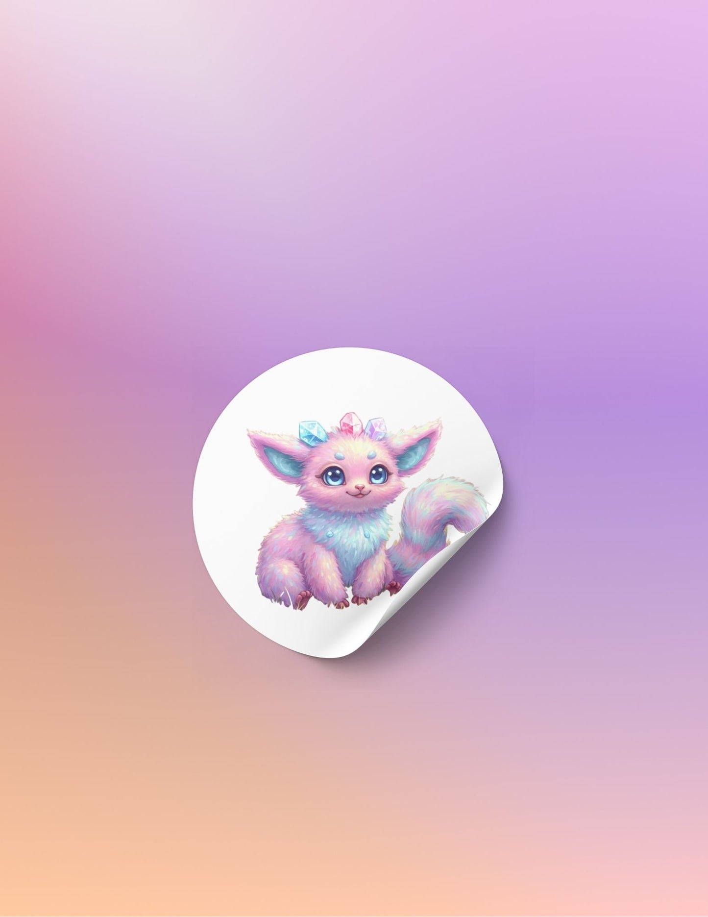 Becca – Cute Whimsical Creature Vinyl Sticker