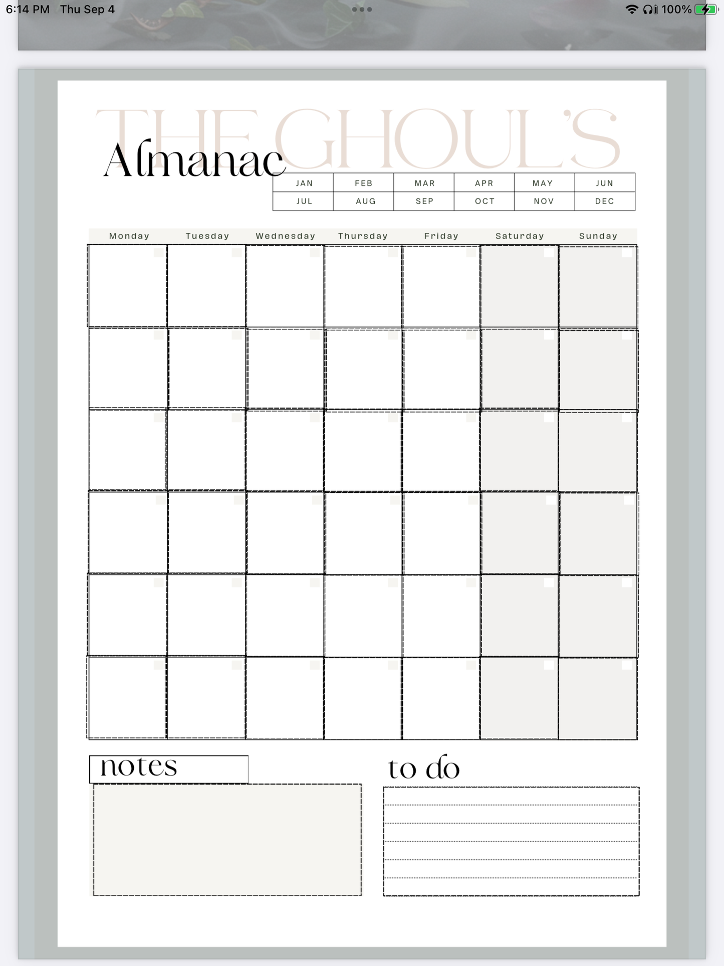 Cursed Pages Dark Academia Planner – Gothic Aesthetic Journal for Writers, Students & Dreamers