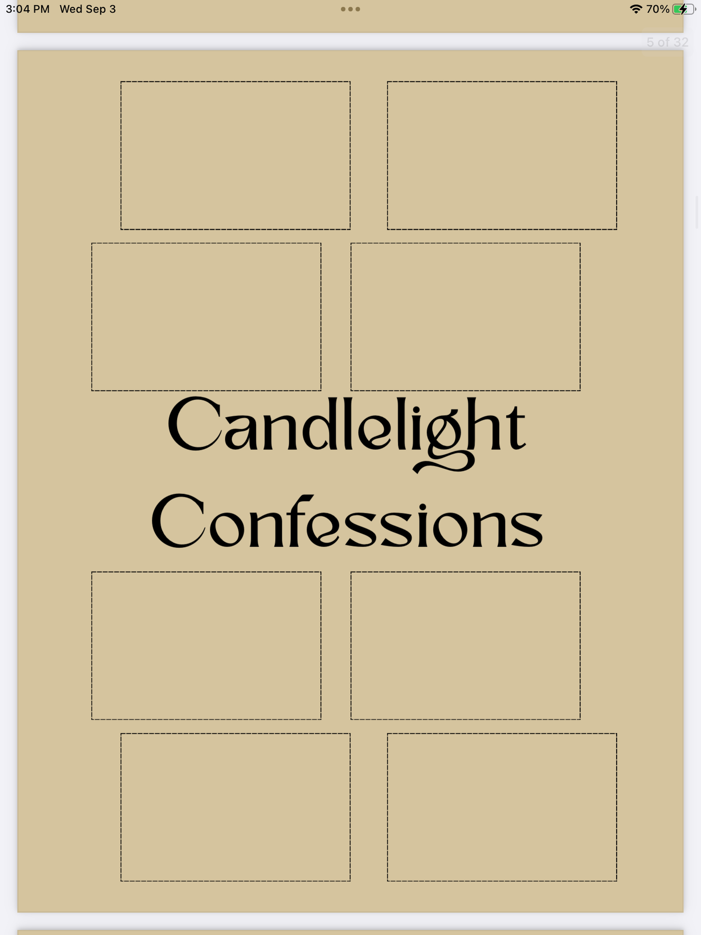 Midnight Musings Notepad – Dark & Elegant Digital Stationery
