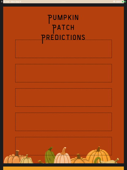 Pumpkin Patch Gnome Notepad – Cute Fall Gnome Stationery for Notes & Lists