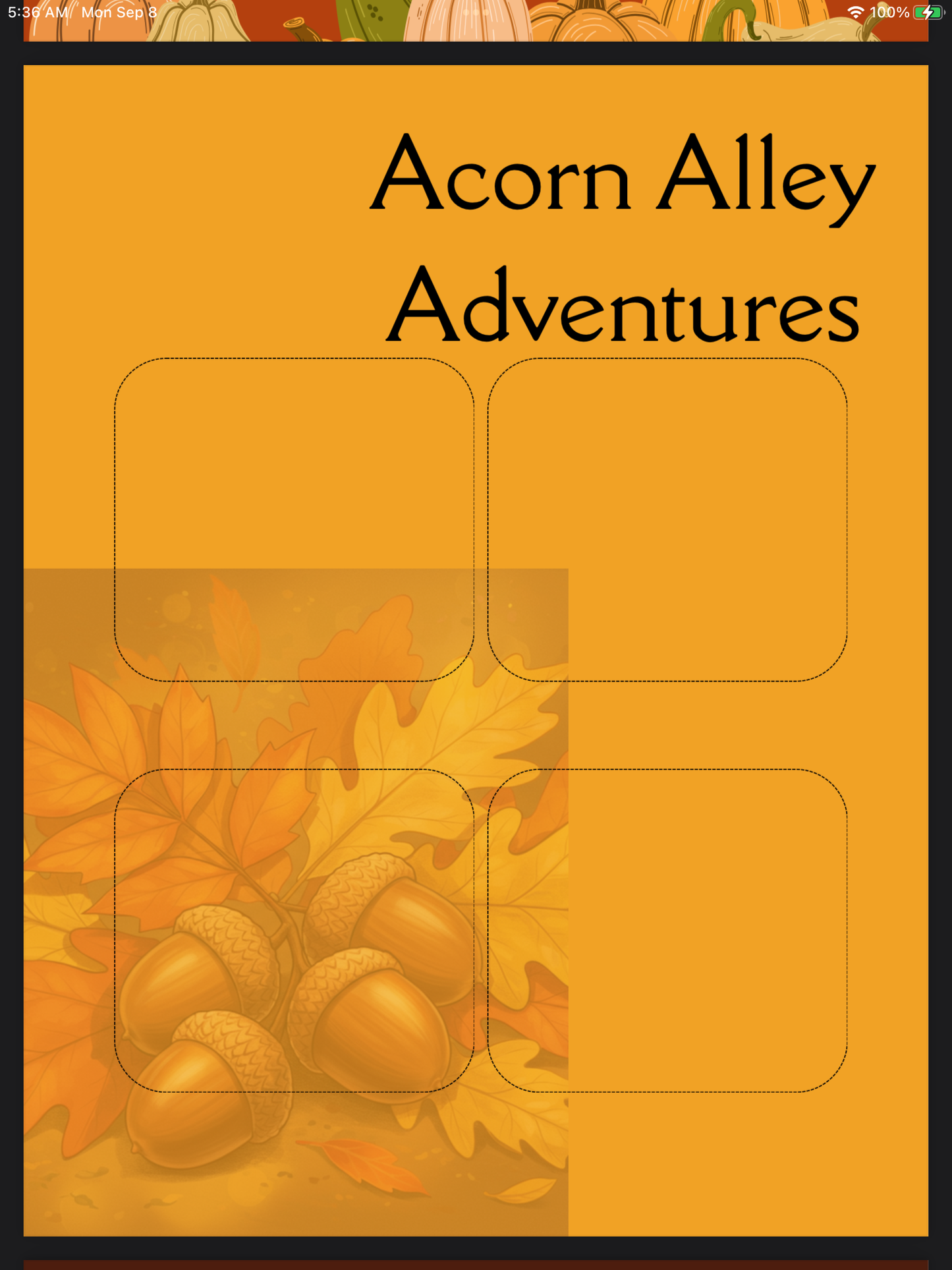 Pumpkin Patch Gnome Notepad – Cute Fall Gnome Stationery for Notes & Lists