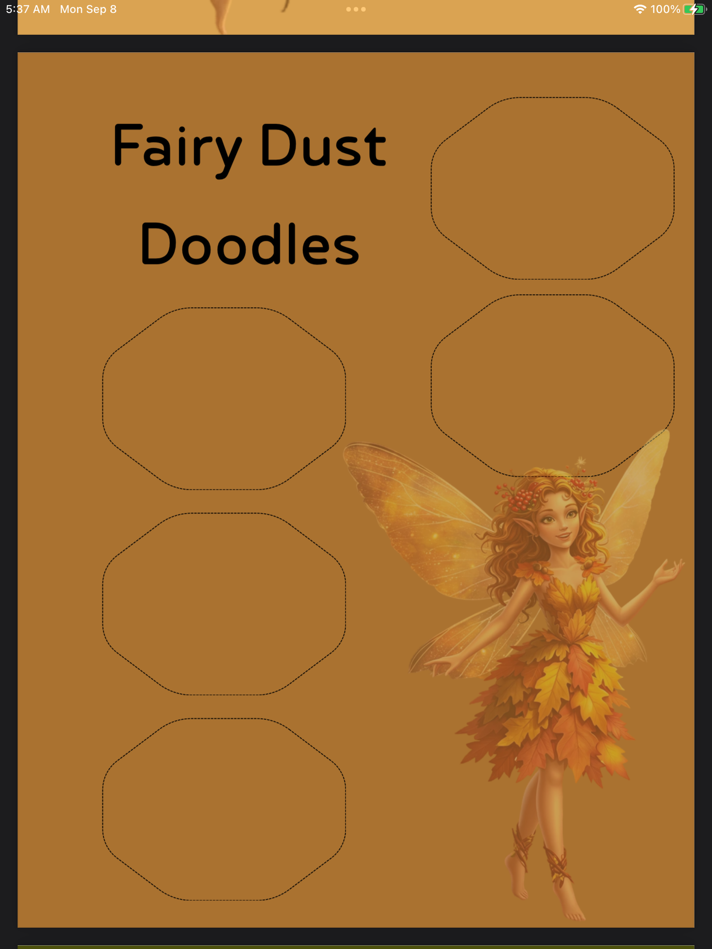 Forest Magic Fall Notepad – Whimsical Autumn Stationery for Notes & Planning