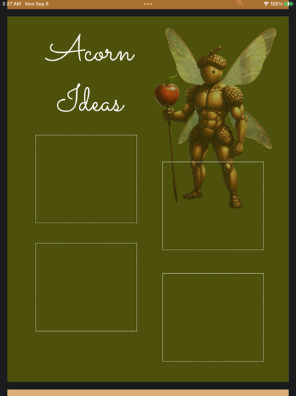 Forest Magic Fall Notepad – Whimsical Autumn Stationery for Notes & Planning