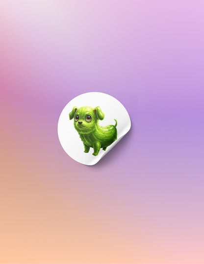PickleDog – Quirky Cute Vinyl Sticker