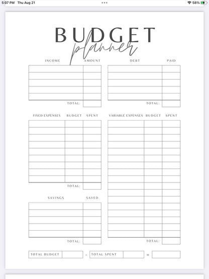 Organize Your Life Weekly Planner