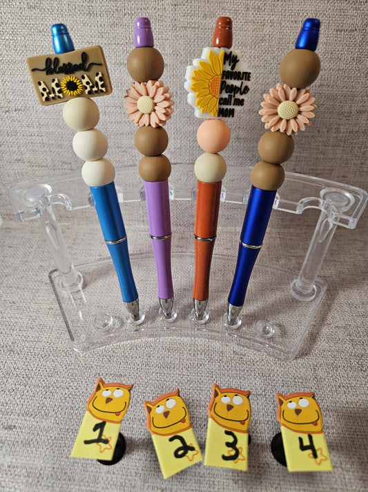Mom Life Beaded Pens