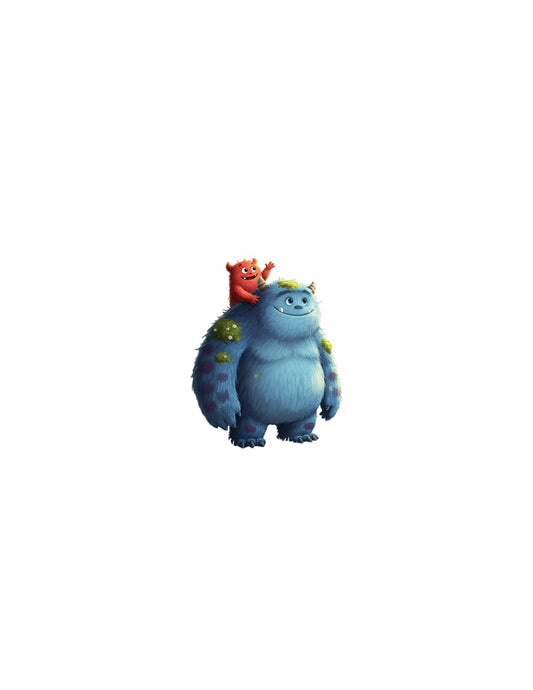 Digital Sticker – Bob and Baby – PNG
