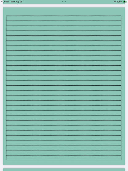 Creature Comforts Notepad | Digital Download & Printable Pages