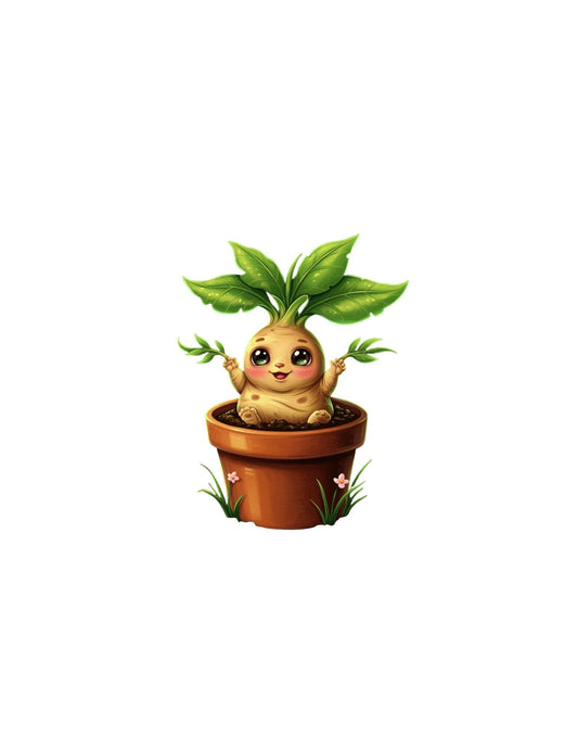 Digital Sticker – Mandrake – PNG